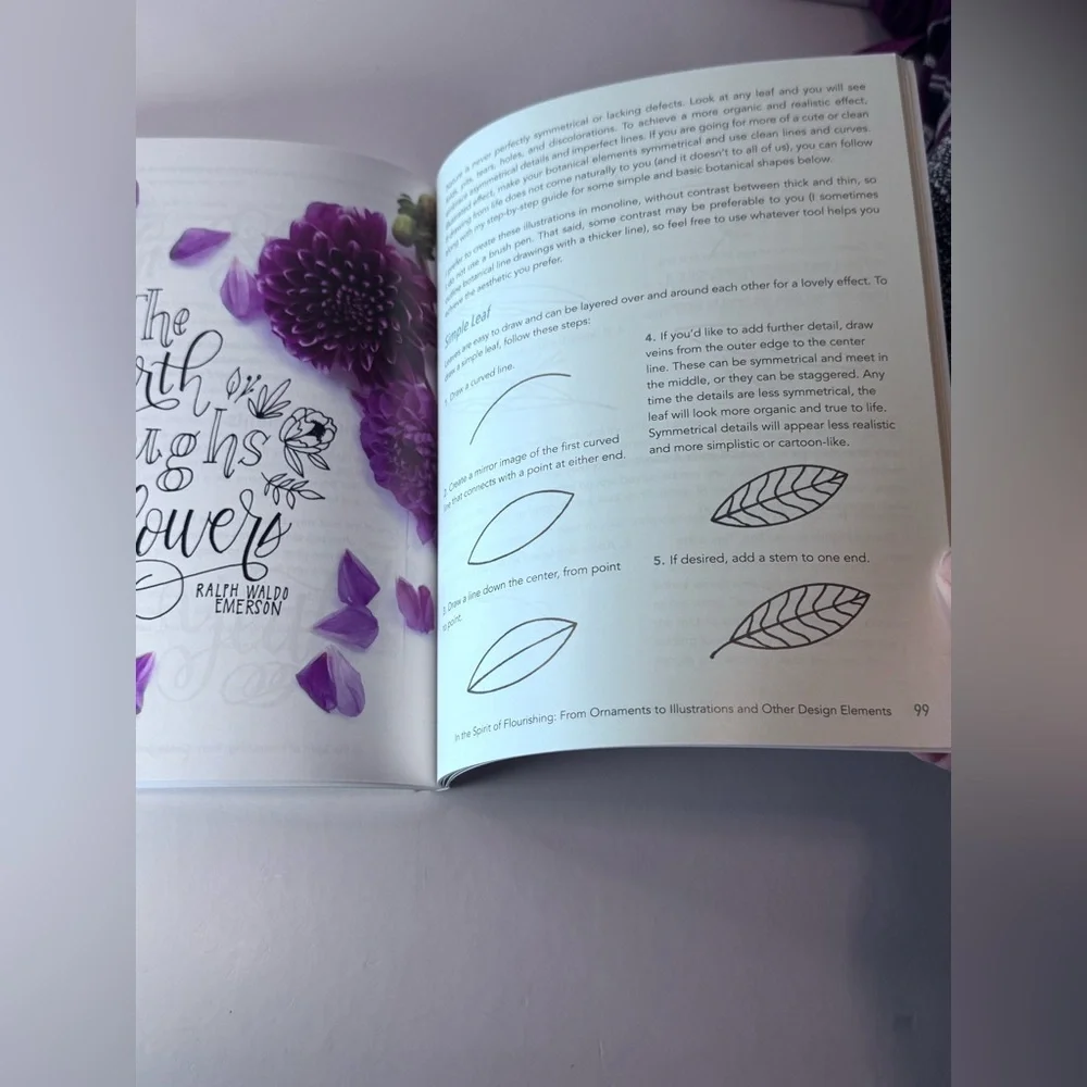 Fearless Flourishing: Workbook for Hand Lettering - Picture 5 of 9
